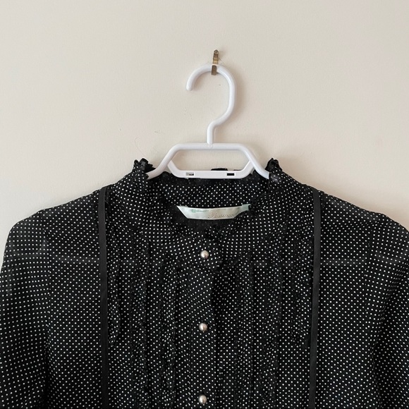 🖤Password Vintage Polka Dot Blouse - Picture 6 of 12